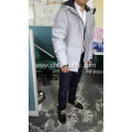 reflective coat made of 100%polyster reflective fabric